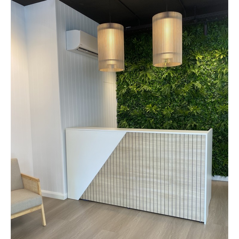 Mies Summit Customisable Reception Desk HUGE CHOICE OF COLOURS & CUSTOM SIZES AVAILABLE