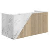 Mies Summit Marble/Inkline Customisable Reception Desk HUGE CHOICE OF COLOURS & CUSTOM SIZES AVAILABLE