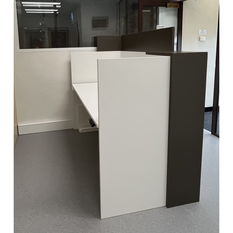 Mies Selectric Sit Stand Reception Desk HUGE CHOICE OF COLOURS & CUSTOM SIZES AVAILABLE