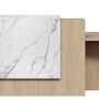 Mies Waterfall Mobility Marble Reception Desk HUGE CHOICE OF COLOURS & CUSTOM SIZES AVAILABLE