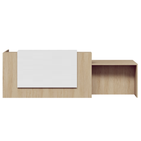 Mies Waterfall Mobility Reception Desk  HUGE CHOICE OF COLOURS & CUSTOM SIZES AVAILABLE