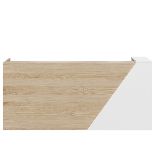 Mies Bevel End Customisable Reception Desk HUGE CHOICE OF COLOURS & CUSTOM SIZES AVAILABLE
