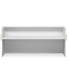 Mies Ribbon Customisable Reception Desk HUGE CHOICE OF COLOURS & CUSTOM SIZES AVAILABLE
