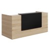 Mies Waterfall Customisable Reception Desk HUGE CHOICE OF COLOURS & CUSTOM SIZES AVAILABLE
