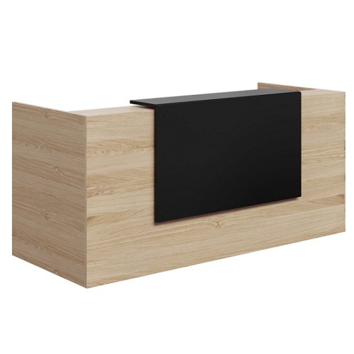 Mies Waterfall Customisable Reception Desk HUGE CHOICE OF COLOURS & CUSTOM SIZES AVAILABLE