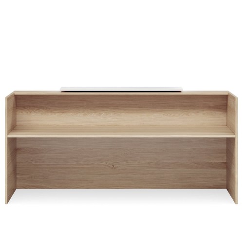Mies Waterfall Customisable Reception Desk HUGE CHOICE OF COLOURS & CUSTOM SIZES AVAILABLE