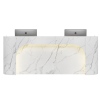 Opal Reception Desk CHOICE OF COLOURS & CUSTOM SIZES AVAILABLE