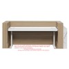 Perri  Selectric Sit / Stand Reception Desk HUGE CHOICE OF COLOURS & CUSTOM SIZES AVAILABLE