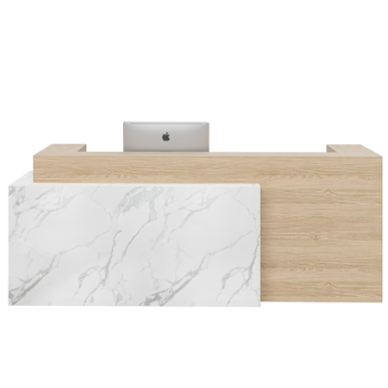 Perri  Selectric Sit / Stand Reception Desk HUGE CHOICE OF COLOURS & CUSTOM SIZES AVAILABLE
