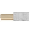 Rokko Reception Desk CHOICE OF COLOURS & CUSTOM SIZES AVAILABLE