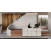 Rokko Reception Desk CHOICE OF COLOURS & CUSTOM SIZES AVAILABLE