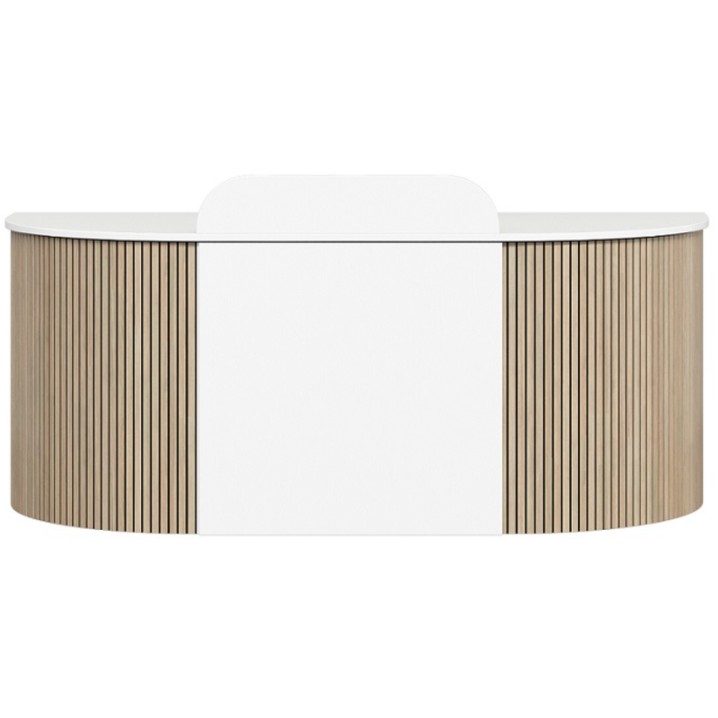 Roxi Front Panel Reception Desk CHOICE OF COLOURS & CUSTOM SIZES AVAILABLE