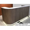 Roxi Arena Reception Desk CHOICE OF COLOURS & CUSTOM SIZES AVAILABLE
