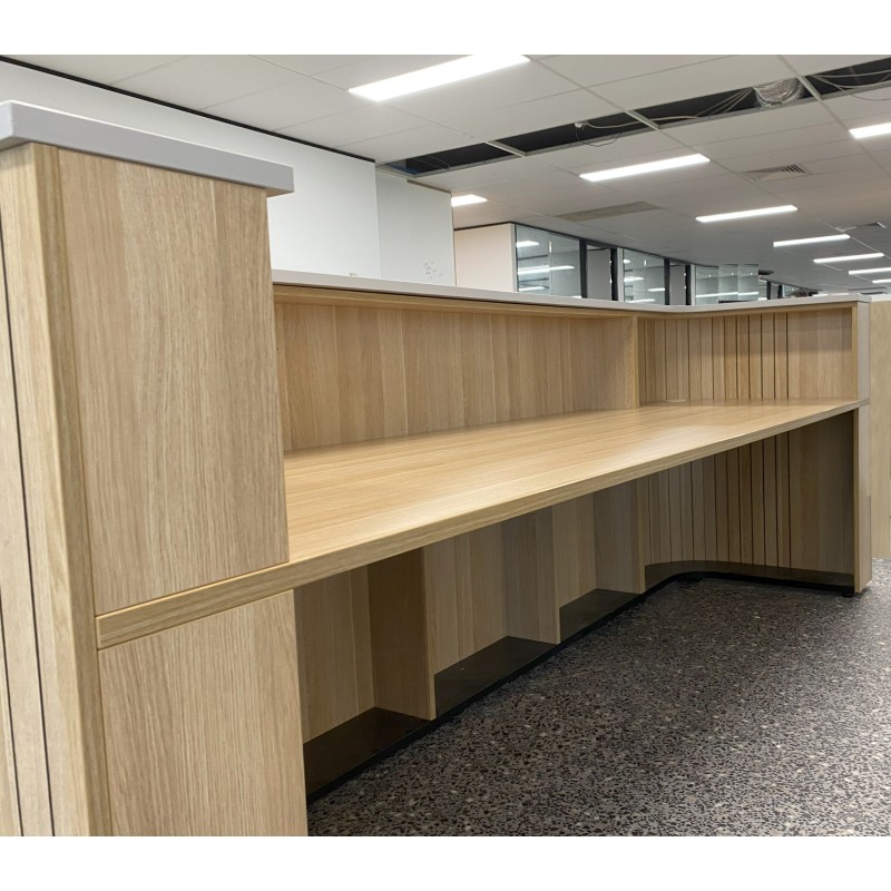 Roxi Arena Reception Desk CHOICE OF COLOURS & CUSTOM SIZES AVAILABLE