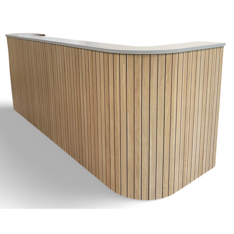 Roxi Arena Reception Desk CHOICE OF COLOURS & CUSTOM SIZES AVAILABLE