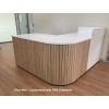 Roxi Mini Marble Reception Desk CHOICE OF COLOURS & CUSTOM SIZES AVAILABLE
