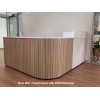 Roxi Mini Marble Reception Desk CHOICE OF COLOURS & CUSTOM SIZES AVAILABLE