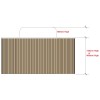 Roxi Reception Counter Desk CHOICE OF COLOURS & CUSTOM SIZES AVAILABLE