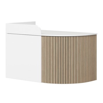 Roxi Mini Reception Desk CHOICE OF COLOURS & CUSTOM SIZES AVAILABLE