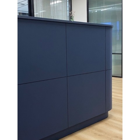 Skylar Reception Desk CHOICE OF COLOURS & CUSTOM SIZES AVAILABLE