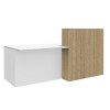 Split Reception Desk HUGE CHOICE OF COLOURS & CUSTOM SIZES AVAILABLE