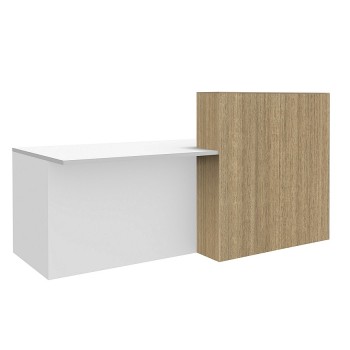 Split Reception Desk HUGE CHOICE OF COLOURS & CUSTOM SIZES AVAILABLE