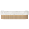 Stellar Reception Desk CHOICE OF COLOURS & CUSTOM SIZES AVAILABLE