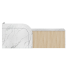 Venus Reception Desk CHOICE OF COLOURS & CUSTOM SIZES AVAILABLE