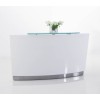 Evo Reception Desk Gloss White