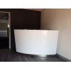 Evo Reception Desk Gloss White