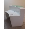 Evo Reception Desk Gloss White