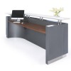 Executive Reception Desk  J-Shape