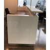 Hugo Plus Reception Desk Gloss White