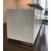 Hugo Plus Reception Desk Gloss White
