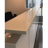 Hugo Plus Reception Desk Gloss White