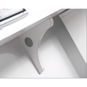 Hugo Plus Reception Desk Gloss White