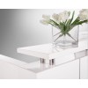 Hugo Plus Reception Desk Gloss White