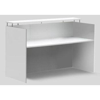 OM Reception Desk White
