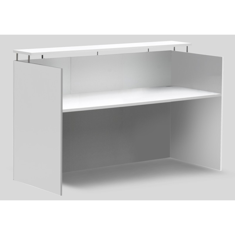 OM Reception Desk White