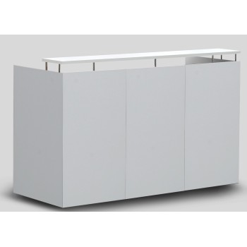 OM Reception Desk White