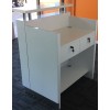 Receptionist Reception Desk Gloss White 2 SIZES AVAILABLE