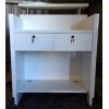 Receptionist Reception Desk Gloss White 2 SIZES AVAILABLE