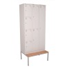 GO Locker Stand with Bench