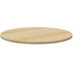 Table Top  Round Natural Oak  