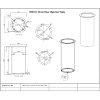 Drum Base Bar Table