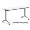 Flip Table Adjustable Silver