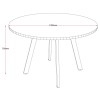 Eternity Round Meeting Table