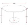 Disc Base Meeting Table