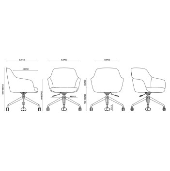 Aspen 4 Star Tub Chair