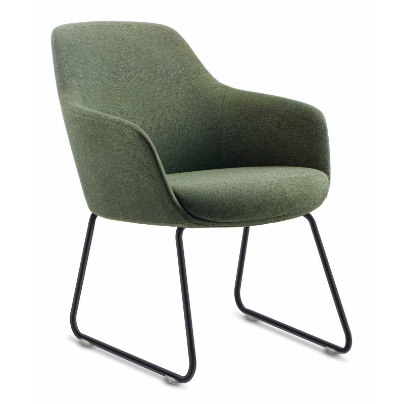 Aspen Sled Base Tub Chair